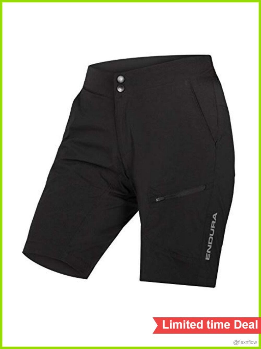 Women's Mountain Bike Baggy Cycling Short with Liner